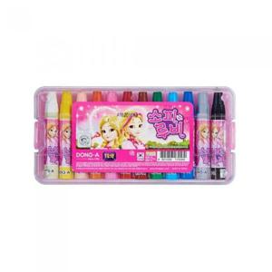 아트박스/동아연필 동아 어린이 크레파스 소피루비 12색