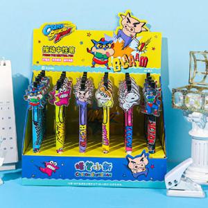 아트박스/짱구는못말려 짱구 피규어 액션가면 중성펜 (랜덤발송)