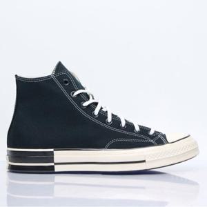 25 FW 컨버스 척 Chuck 70 블랙 캔버스 하이탑 스니커즈 A08134C