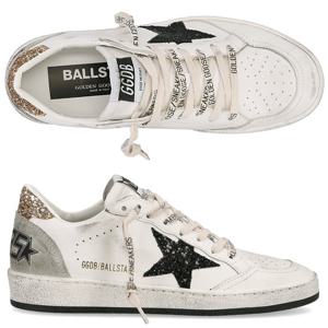 아이코닉 스타 GWF00117 F006118 10750 골든구스 볼스타 글리터 여성 스니커즈 운동화