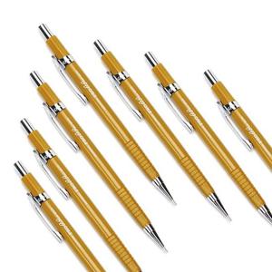 0.9mm 제도 샤프 PRO 12개입(황색) 필기용 필기구 샤프펜 문구 용품 사무 문화