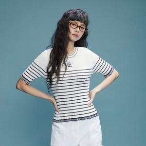 [듀엘]썸머 스트라이프 니트 풀오버 (D252KSK273)