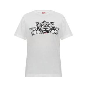 겐조 반팔 티셔츠 FF62TS3524SO OFF WHITE