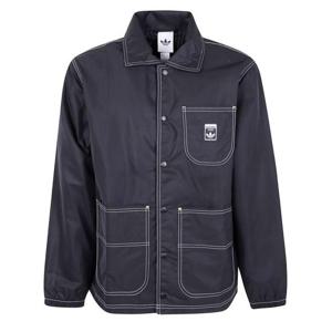 아디다스 와바시 레귤러 코치 데님 자켓 JW0174 BLACK