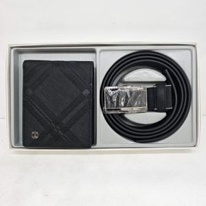 [에스콰이아]남성 데일리 소가죽 지갑 벨트 선물세트 EODSSB352_