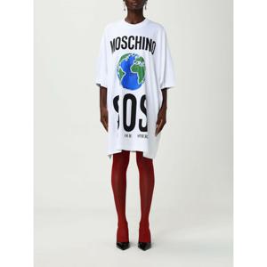 [MOSCHINO] 라프리마 여성 원피스 04395442 1001 화이트 /6