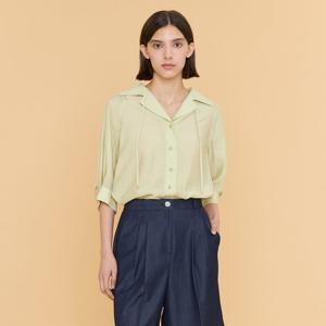 [TAG 270000원][케이엘바이린] 크런치 카라 블라우스 KWBLOE0400