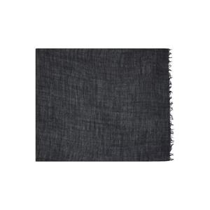 25 FW 릭오웬스 남성 블랙 콘코르디안 폴로 스카프 252232M150005