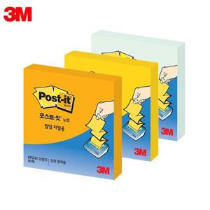 3M 슈퍼스티키 팝업 리필 KR 330 1패드 포스트잇 2개