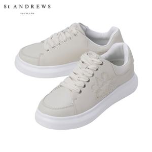 [세인트앤드류스] 여성 스팽글 별 심볼 논스파이크 골프화 821E1SE052_BG