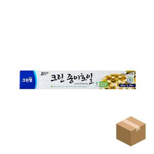 크린 종이호일 30cm X 20m_30개 크린백 랩 크린랲 주방용품 롤백 호일