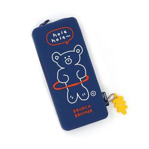 로마네 브런치브라더 홀라베어 펜케이스 네이비