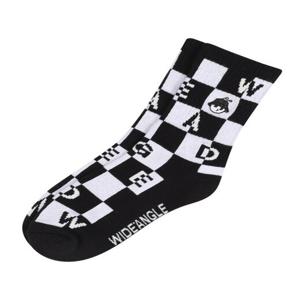 [와이드앵글]WG 여성 체커 크루 삭스WWU23S03