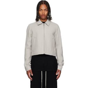 25 FW 릭오웬스 남성 오프 화이트 콘코르디안 엘리스 브래드 재킷 252232M180007