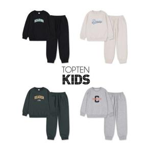 [탑텐키즈]MKE4IP1501 남아 기획 플리스 레터링 셋업