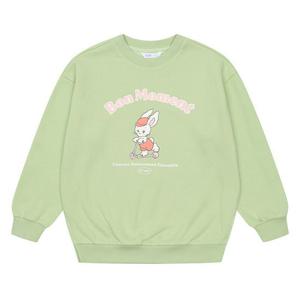 [소이]MARIO여아 기모 킥보드 바니 맨투맨 티셔츠 21W1451_GN