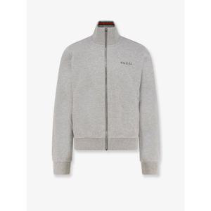 [GUCCI] 라프리마 남성 스웨트셔츠 코튼 피켓 스웻셔츠 828331 XJHCX1183 라이트 GREY MEL/MIX /12