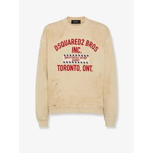 DSQUARED2 Cotton sweatshirt with distressed effect S74GU0900