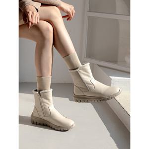 [오브엠][택가398,000] 쥬얼 스톤 퍼 레더부츠_SCLAE407 (4color