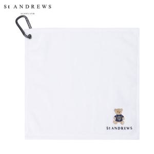 [세인트앤드류스] 공용 별 심볼 테디베어 자수 볼타올 831E3ACA05_WH