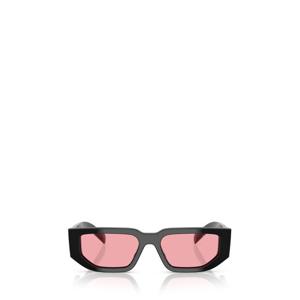 프라다 RECTANGULAR BLACK 남성 선글라스 PR 09ZS 16K30L