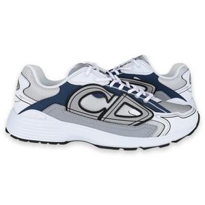 디몬트 디올 남성 B30 카운트다운 테크니컬 스니커즈(그레이/블루) 3SN279ZRB 859