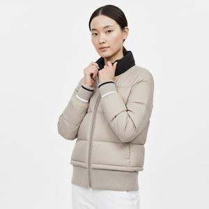 샵앤) 여성 반목 안감니트 골프 패딩 점퍼 LB-WJP-20896-베이지