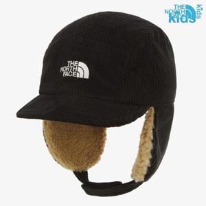 노스페이스키즈  (NE3CR54R) 키즈 코듀로이 이어머프 캡