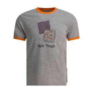 25FW Kapital Tough Peckish Bowy T 셔츠 K2504SC191GRY