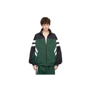 25 FW 베트멍 남성 그린 아이코닉 트랙수트 재킷 252669M180001