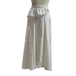 [쥬크]벨티드 러플 A라인 홀 스커트   Z253MSD018