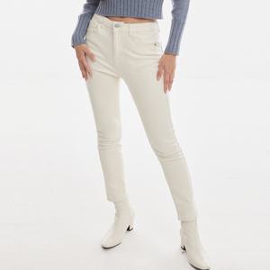 [미쏘]밑단 옆슬릿 슬림일자핏 데님 (MIWTJCV14J-T)