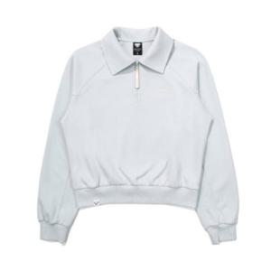 다이나핏 릴리 여성 면혼방 오버핏 반집업 YWU23244G2