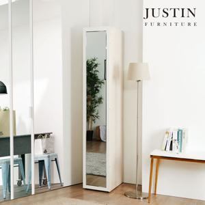 [저스틴퍼니처]무드핏 원터치 거울 틈새 옷장(400)