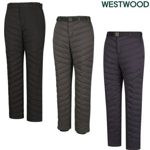 [웨스트우드][웨스트우드]남성 겨울 아웃퀼팅 덕다운팬츠 WM4MTPD563