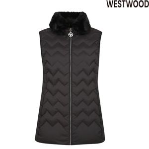 [웨스트우드]여성 겨울 중힙 다운 조끼 베스트 WM4WCDV630