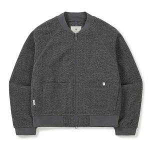 스노우피크 에센셜울 W 바시티 자켓 B1 S25WWFPJ07 CC OT