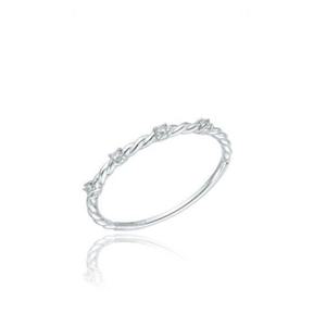 로이드 L-DIAMOND 14K GOLD 디라이트 트위스트링 LRF21111D