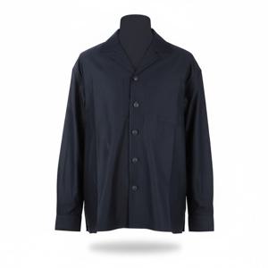 메종키츠네 남성 긴팔 셔츠 (KM00410WW0075 DARK NAVY)
