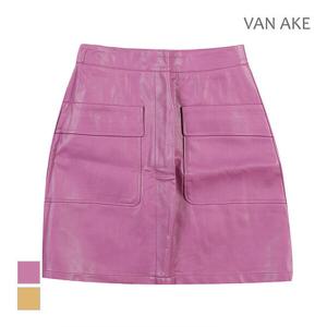[반에이크][반에이크] 포켓디자인 미니 가죽스커트_VB29SKMD01Z