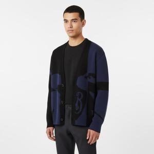 버버리 EKD 로고 남성 울 가디건 8095529 A1222