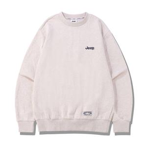 지프 남녀공용 에센셜 스몰 로고 맨투맨 티셔츠 JQ5TSU802MB