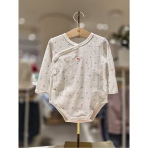 블루독베이비 10 26SS봄신상 (PH)리프플라워배내바디수트 (46170040040)