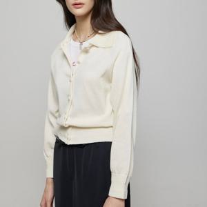 [듀엘]셔츠카라 니트 가디건 (D252KSL231)