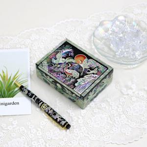 [박씨상방] 고급나전 민자동 송학명함함(장태복)