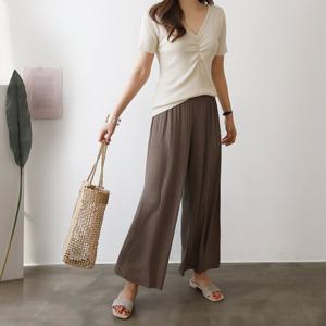 [아이엠수]세상편한 에블린 통바지