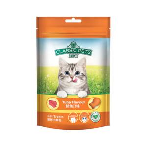 컴페니언클래식 캣트릿 고양이간식 80g-참치