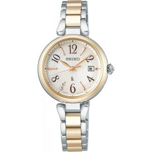 세이코 [태양광 전파 보정] 루키아 (LUKIA) SSQW086 루키아 그로우 화이트 [정품]