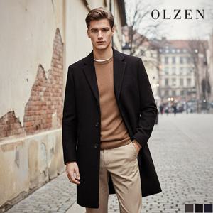 [올젠] 쓰리버튼 캐시미어코트 (ZPB4CG1901)