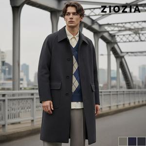 [지오지아] [남녀공용]세미 오버 발마칸 코트 (ABC4CG3103)